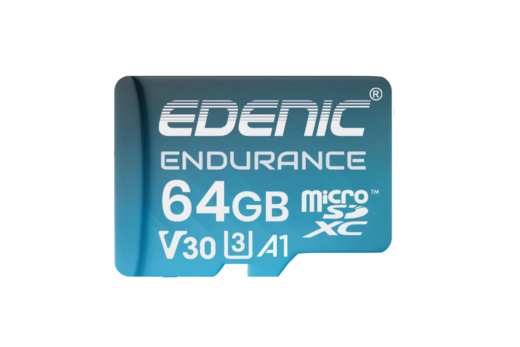 Endurance MicroSD card With 120MB/s (A1,U3,V30) – CCTV / Dashcam / Drone Supported